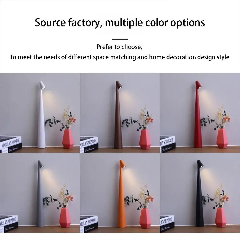 Modern led rechargeable desk lamp living room adjustable table lamp