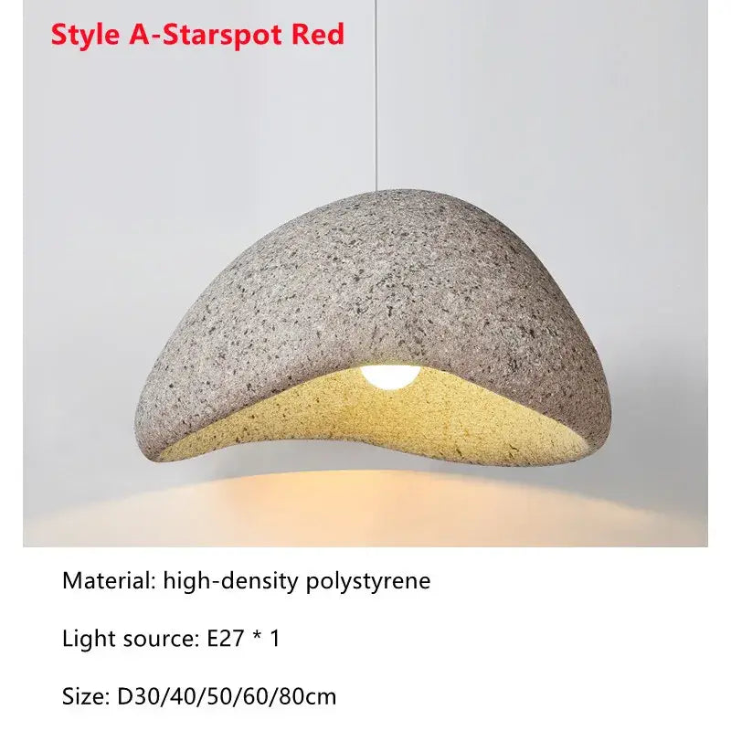 Modern speckled gray and yellow pendant light dining room led restaurant