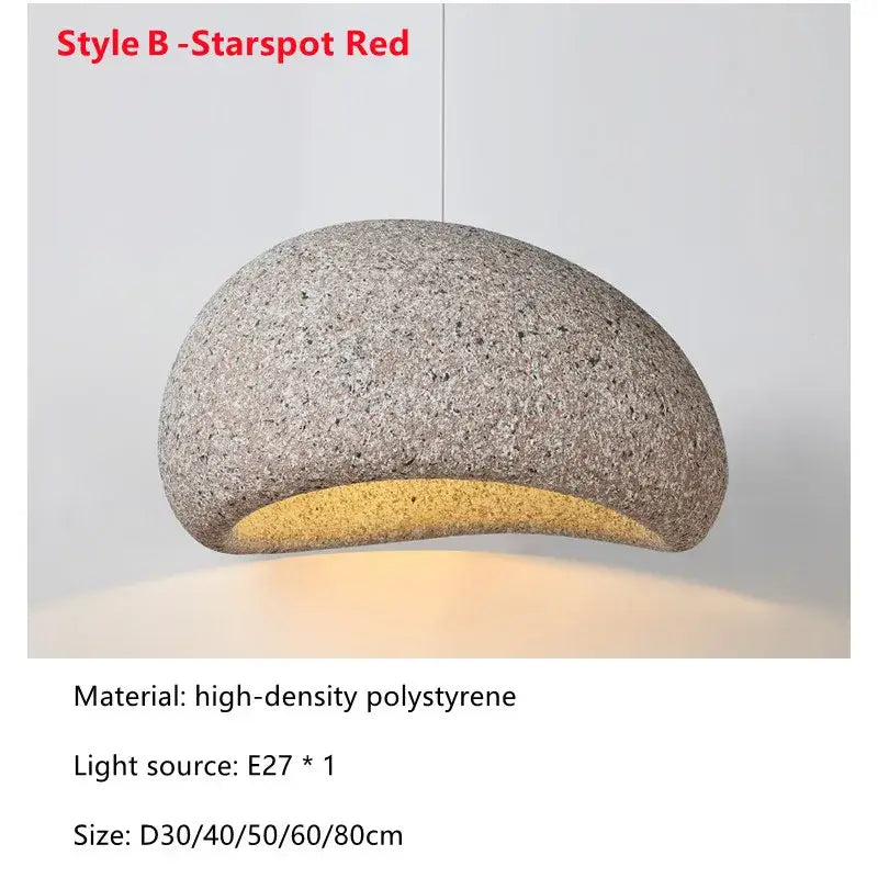 Modern speckled gray and yellow pendant light dining room led restaurant