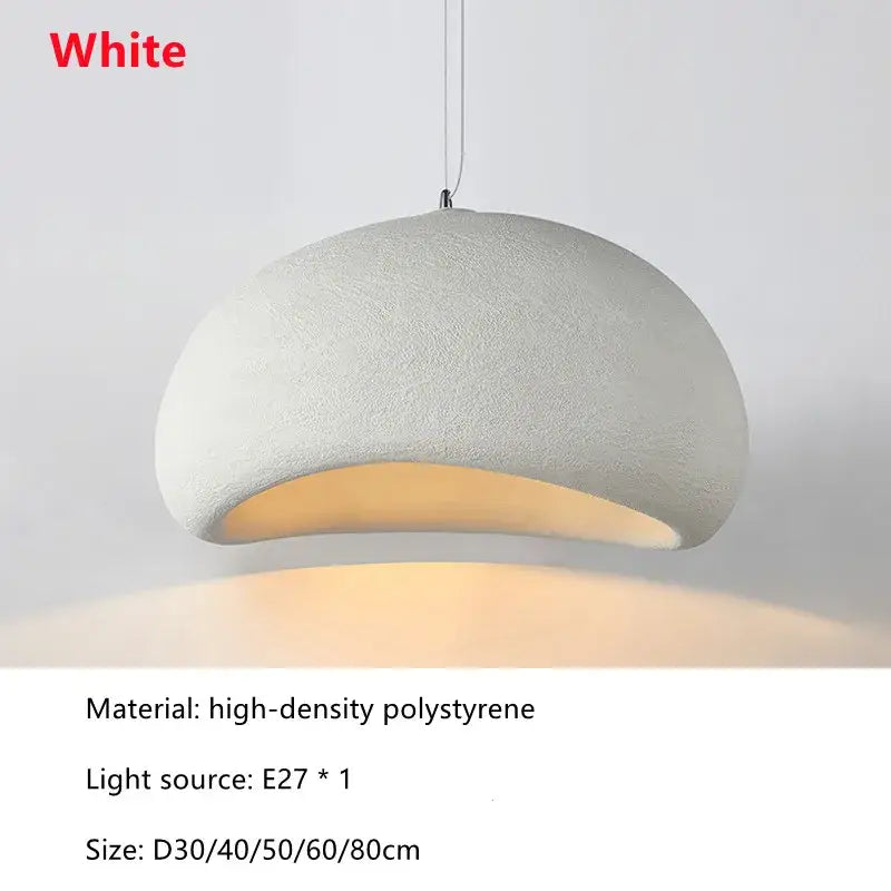 Modern speckled gray and yellow pendant light dining room led restaurant