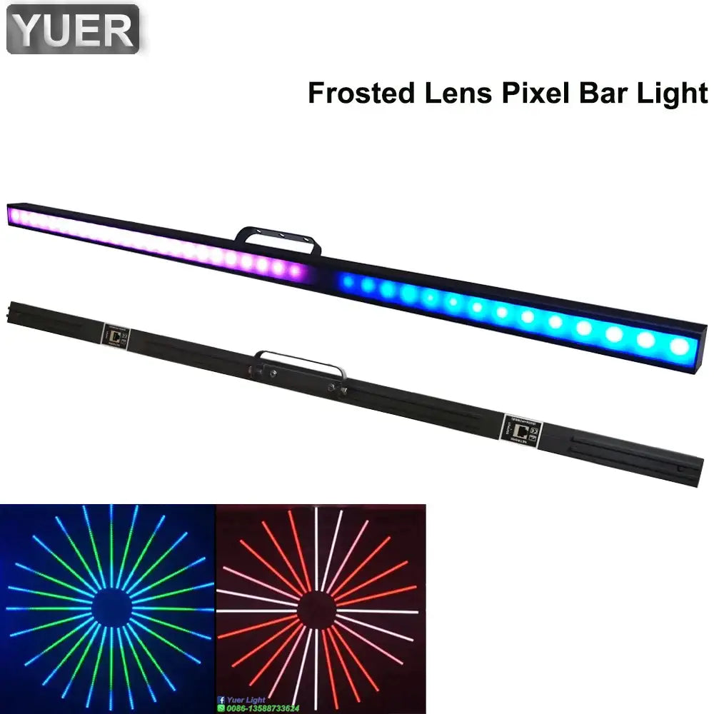 Black led pixel bar light strip – living room party decor