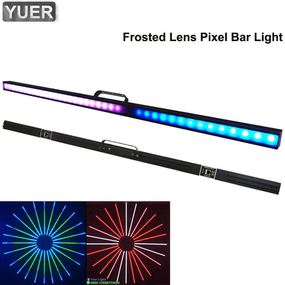 Black led pixel bar light strip – living room party decor