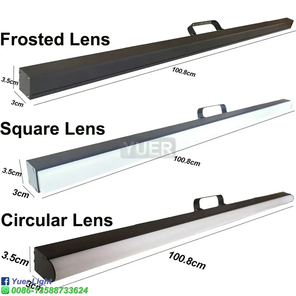 Black led pixel bar light strip – living room party decor