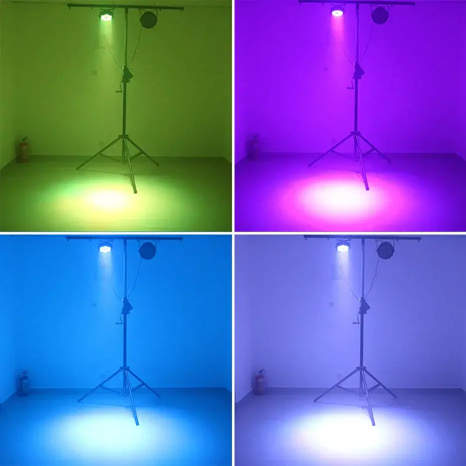 Black alien rgb dmx512 par light party room stage spotlight