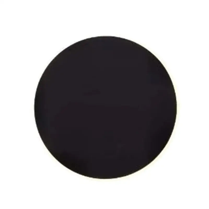 Modern black rgb round wall lights bedroom touch control lamp