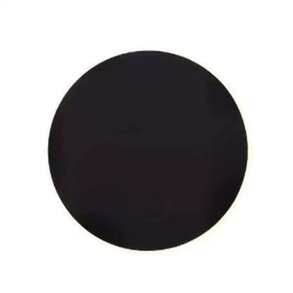 Modern black rgb round wall lights bedroom touch control lamp
