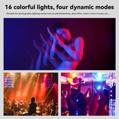 Modern black led rgb spotlight remote control bar light
