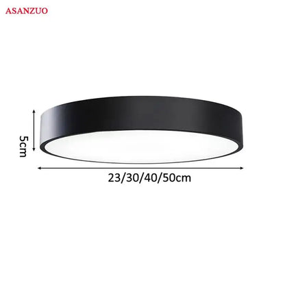 Modern pastel round ceiling light for kitchen and kids room
