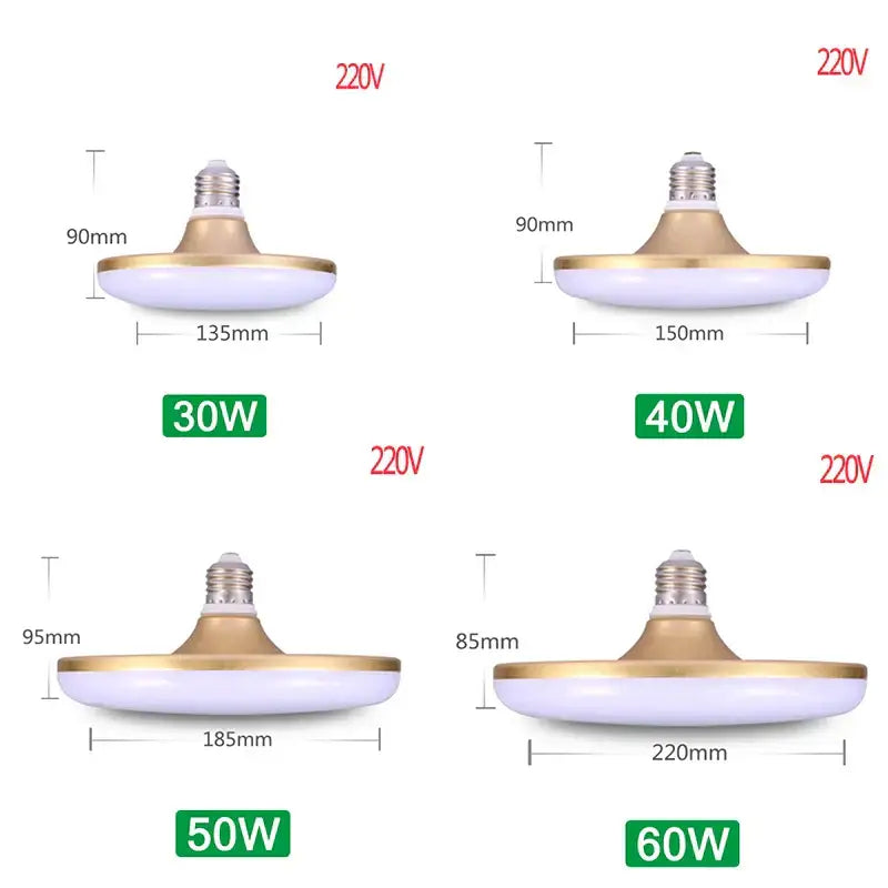 Modern white led round ufo ceiling lamp for kitchen brightness