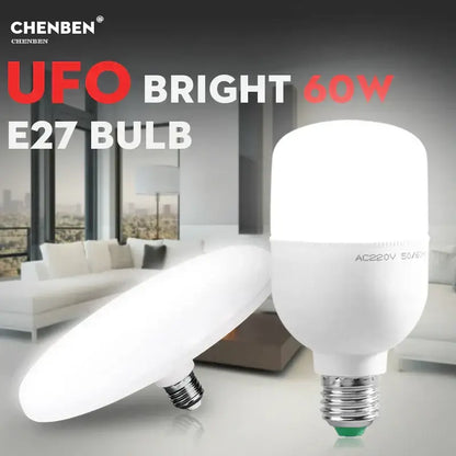 Modern white led round ufo ceiling lamp for kitchen brightness