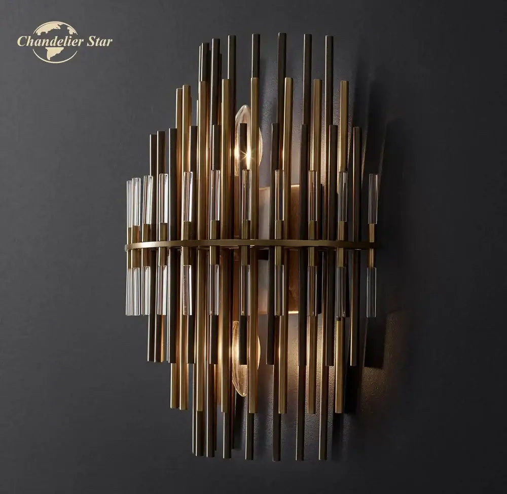 Modern chrome radial led sconce lamp for bedroom