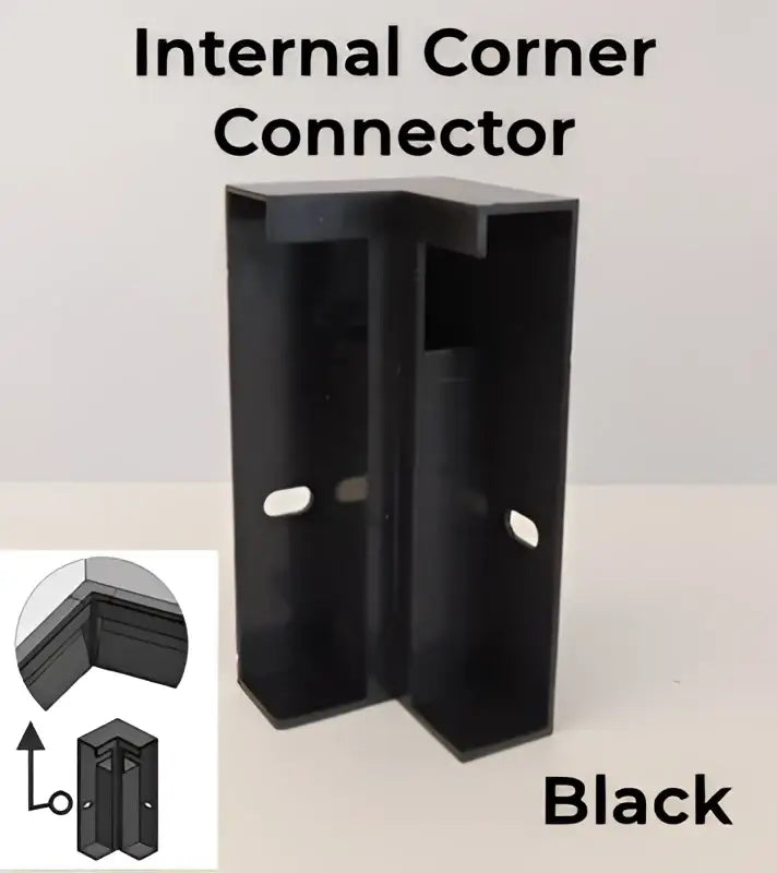 Modern black & gray led skirting line strip light kitchen lighting