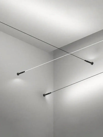 Modern warm led skyline ceiling wall light living room decor