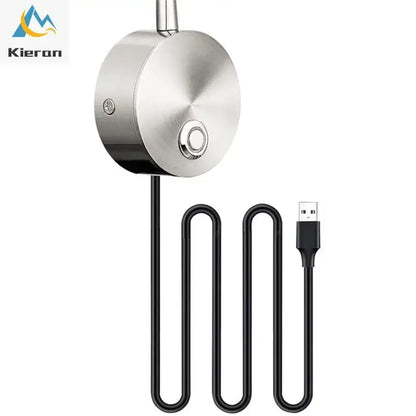 Silver flexible led snake wall lamp bedroom reading light