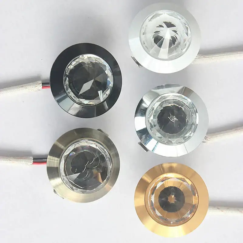 led spot light mini crystal cabinet downlight for kitchen