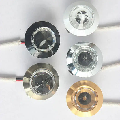 led spot light mini crystal cabinet downlight for kitchen