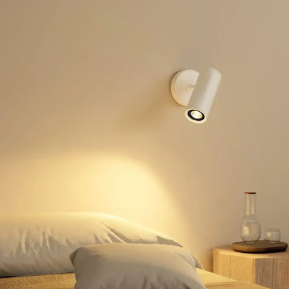 Modern white led spotlight bedroom reading light