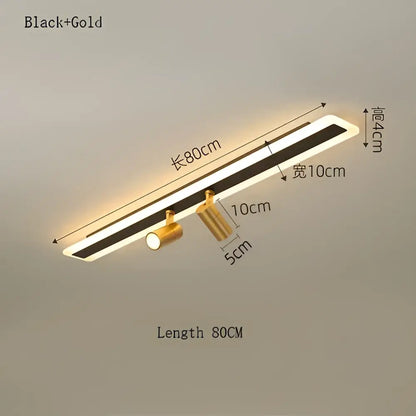 Modern minimalist led spotlight ceiling lamp for living room