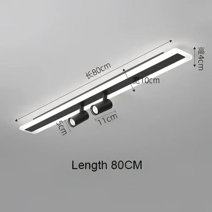 Modern minimalist led spotlight ceiling lamp for living room