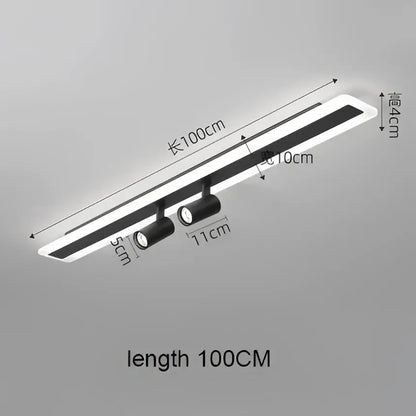Modern minimalist led spotlight ceiling lamp for living room