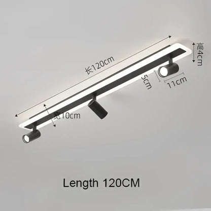 Modern minimalist led spotlight ceiling lamp for living room