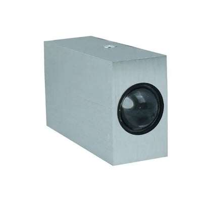 Modern black & gold led square wall lamp bedroom up down spot light