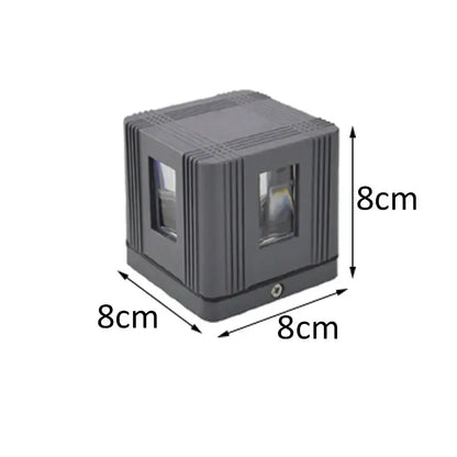 Modern black & silver led starlight wall lamp for corridor