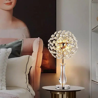 led sunflower crystal gold floor lamp for living room