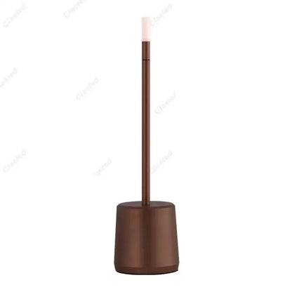 Minimalist matte led touch table lamp bedroom portable light