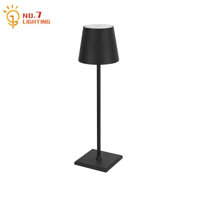 Minimalist pastel led touch table lamp for bedroom usb charging