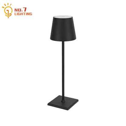 Minimalist pastel led touch table lamp for bedroom usb charging