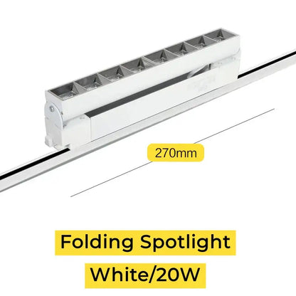Modern black led track lamps living room spotlight system
