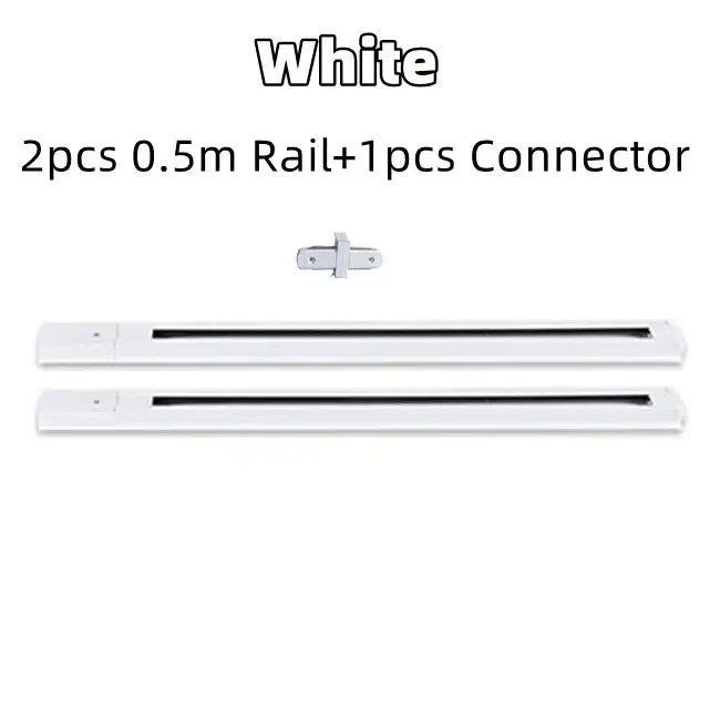 Modern black led track lamps living room spotlight system