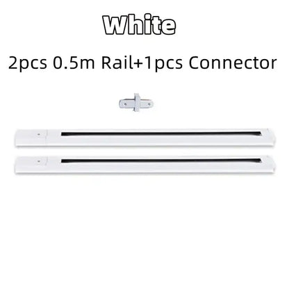Modern black led track lamps living room spotlight system
