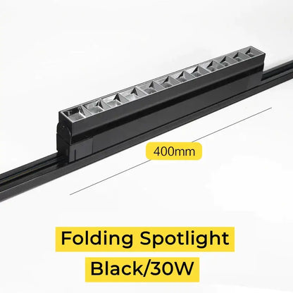 Modern black led track lamps living room spotlight system