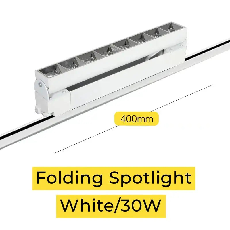 Modern black led track lamps living room spotlight system