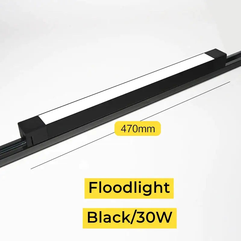 Modern black led track lamps living room spotlight system