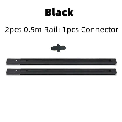 Modern black led track lamps living room spotlight system