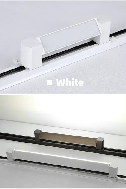 Modern black & white led track light set living room spotlight