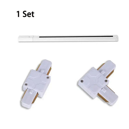 Modern black & white led track light set living room spotlight