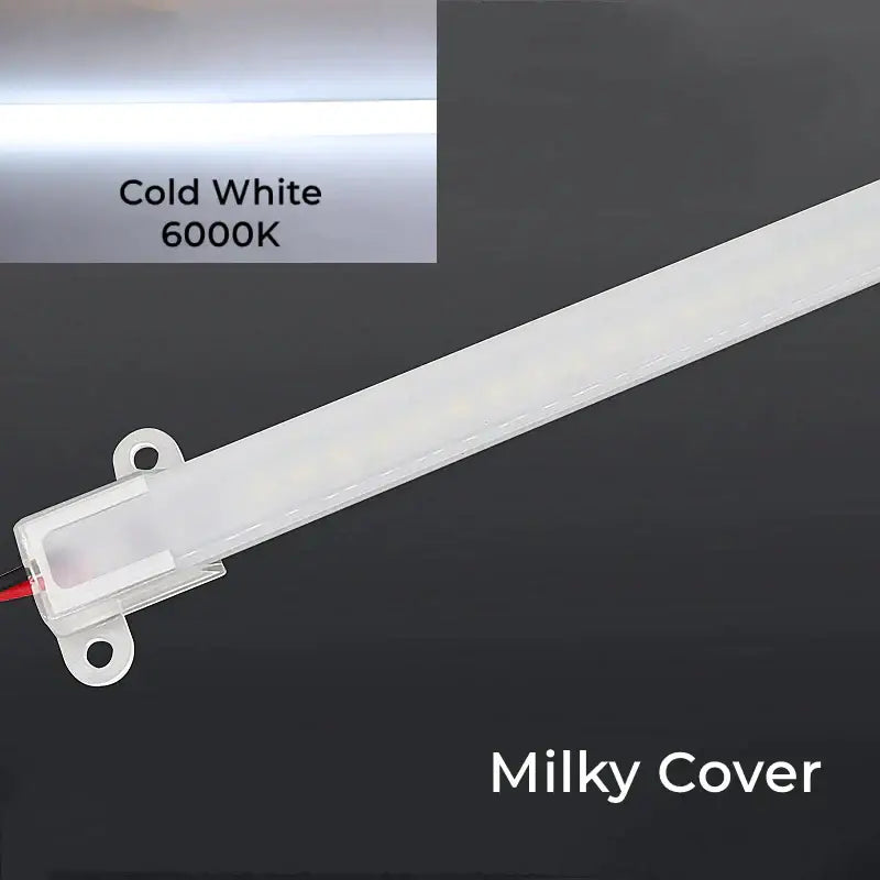 Modern white & transparent led tube lamp kitchen cabinet light