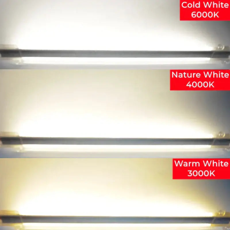 Modern white & transparent led tube lamp kitchen cabinet light