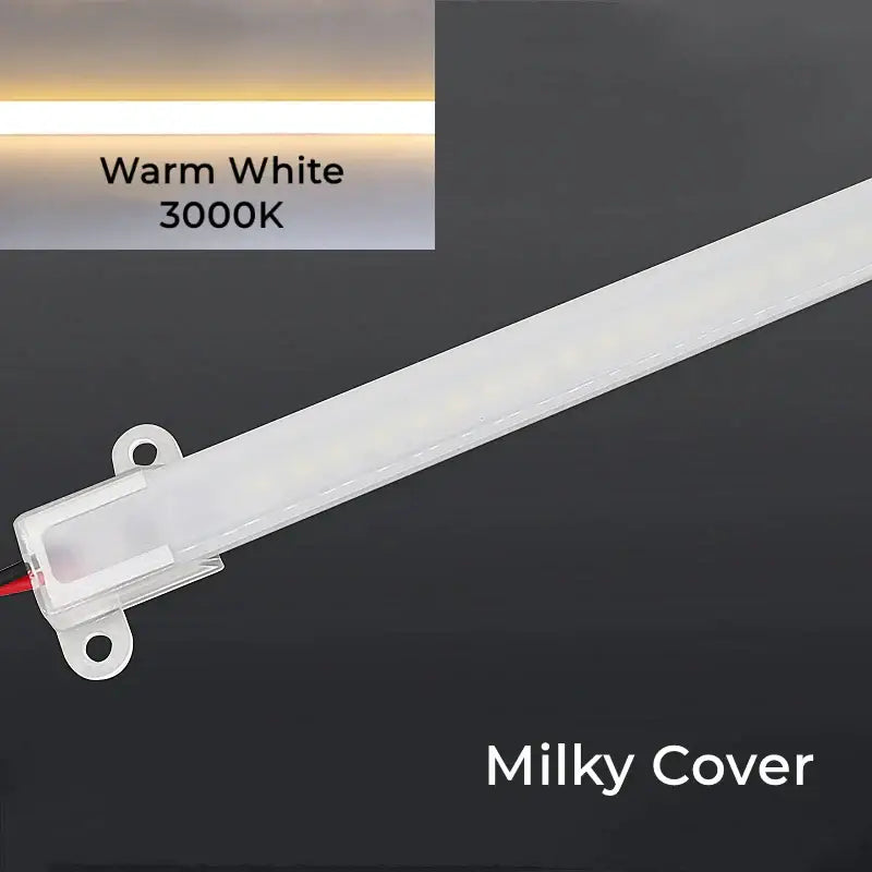 Modern white & transparent led tube lamp kitchen cabinet light