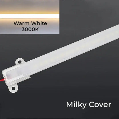 Modern white & transparent led tube lamp kitchen cabinet light