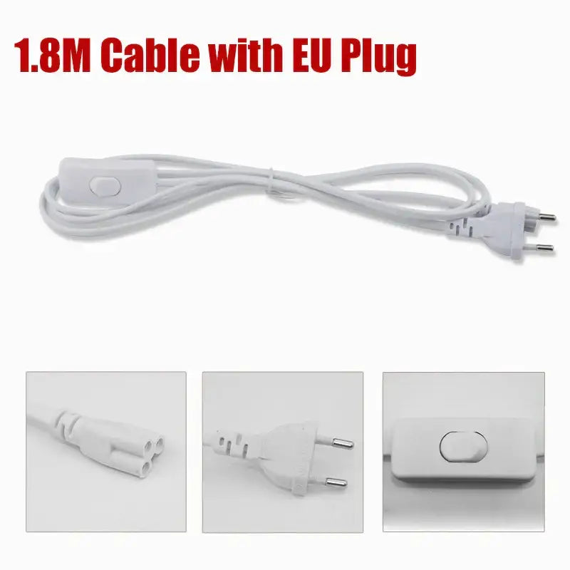 Modern white led tube light fixture kitchen cabinet lighting