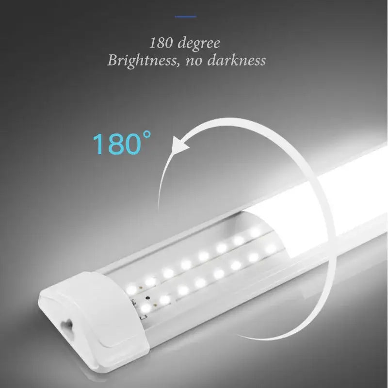 Modern white led tube light fixture kitchen cabinet lighting