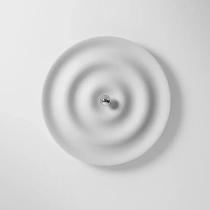 led white sconce ripple design living room wall light