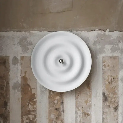 led white sconce ripple design living room wall light