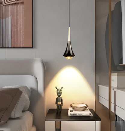 light luxury meteor chrome & wood chandelier living room