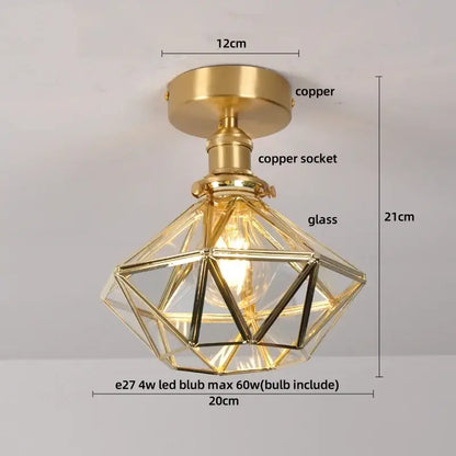 Nordic pink & purple lotus leaf led ceiling lamp for bedroom